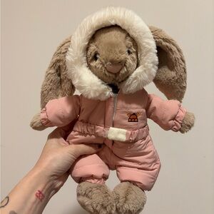 Jellycat bashful snowsuit bunny